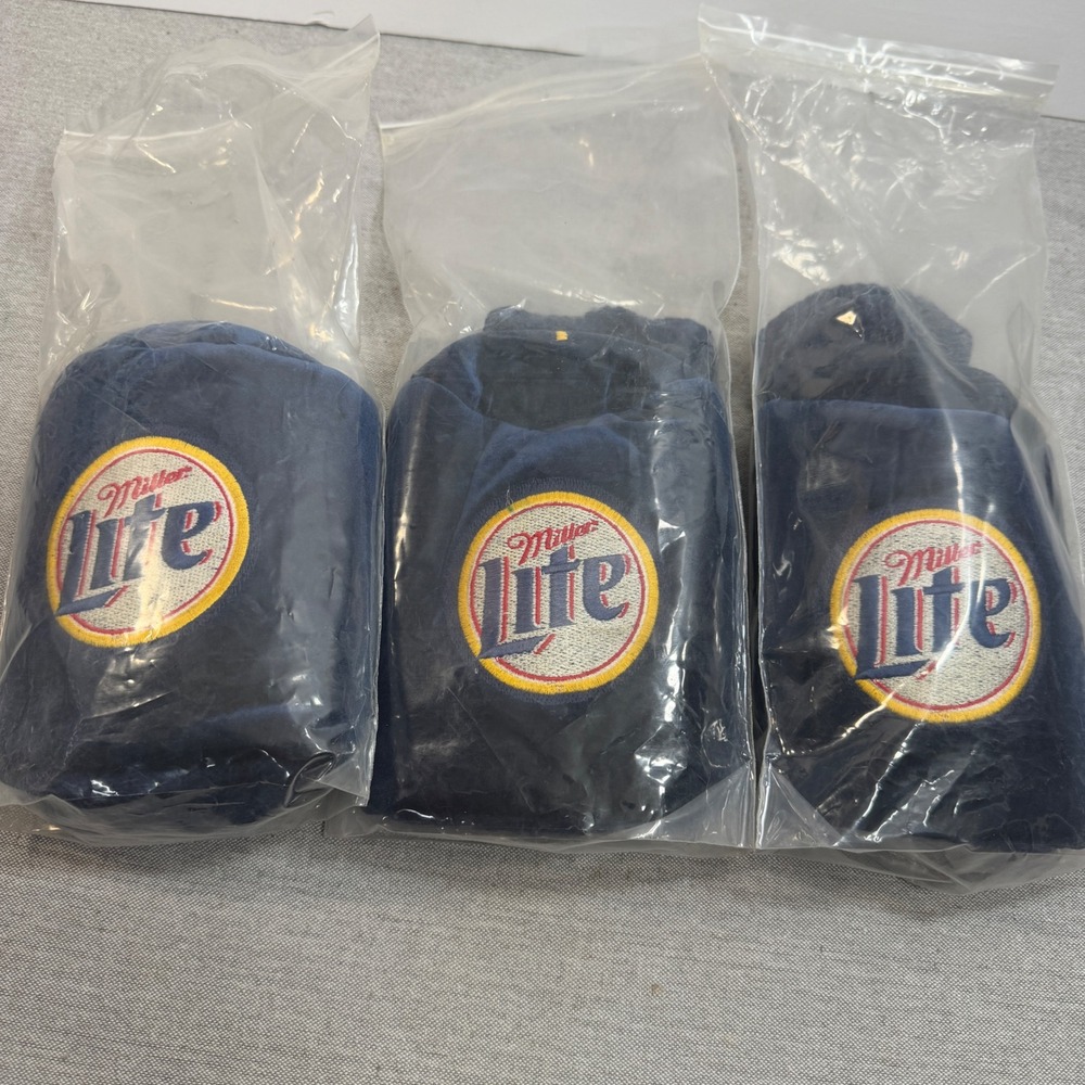 Ping Miller Lite Golf Wood Headcovers Mens OS Navy Blue Vintage Set 1 3 X